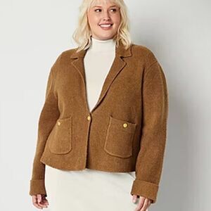 Worthington x Jadon Bolden So Soft Cardigan Blazer Size 1X